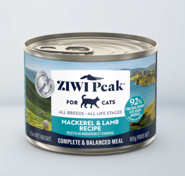 ZiwiPeak Cat Lamm&Makrele 185g